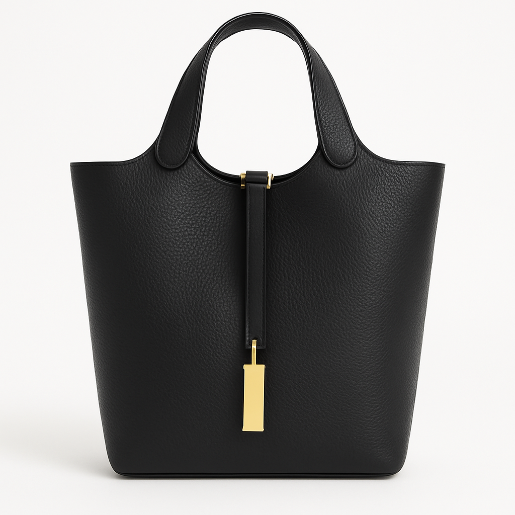 Leather Bucket Bag